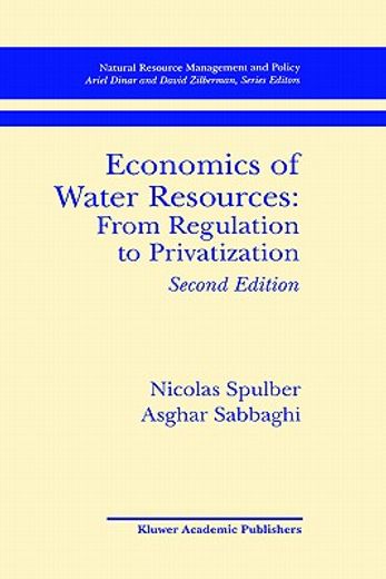 economics of water resources,from regulation to privatization