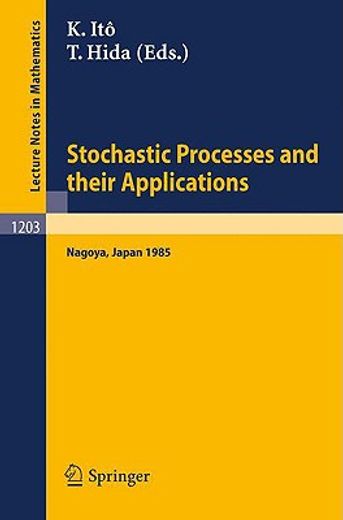 stochastic processes and their applications (en Inglés)