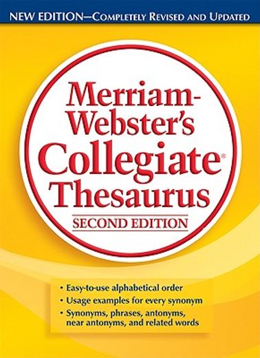 merriam-webster´s collegiate thesaurus