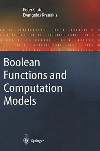 boolean functions and computation models (en Inglés)