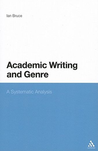 academic writing and genre,a systematic analysis