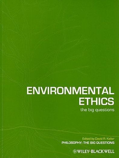 environmental ethics,the big questions