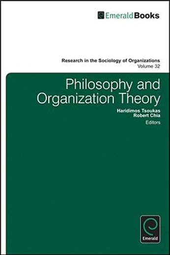 philosophy and organization theory
