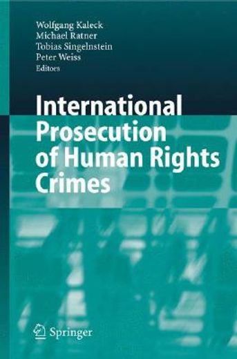 international prosecution of human rights crimes