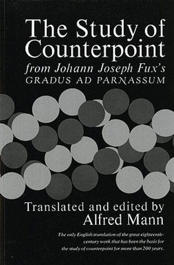 study of counterpoint (en Inglés)