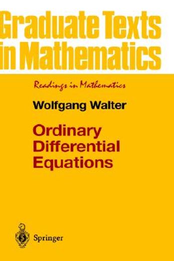 Ordinary Differential Equations: 182 (Graduate Texts in Mathematics) (in English)