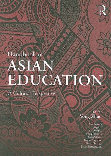 handbook of asian education