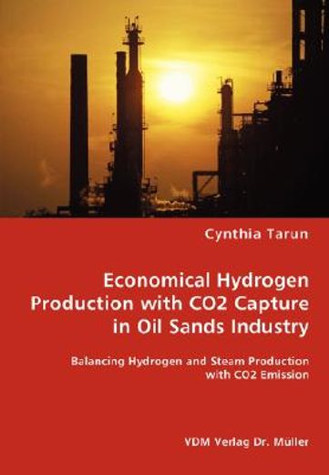 economical hydrogen production with co2 capture in oil sands industry