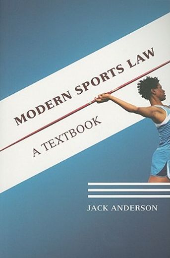 modern sports law,a textbook for students