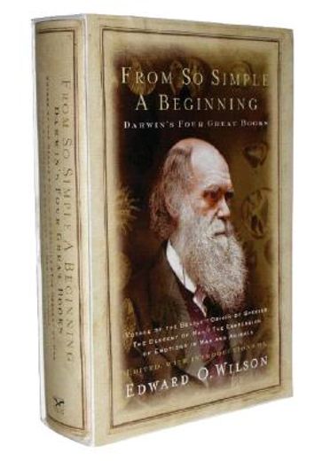 from so simple a beginning,the four great books of charles darwin