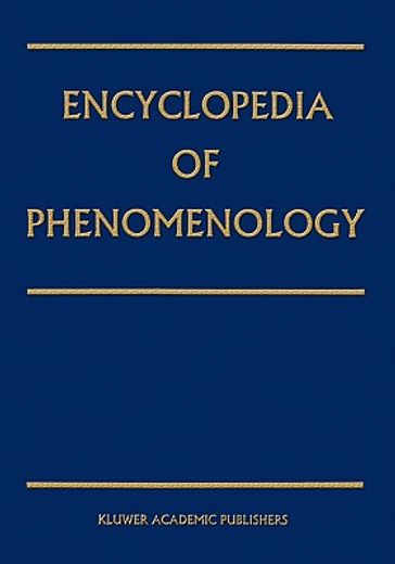 encyclopedia of phenomenology (en Inglés)