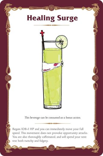 Düngeonmeister: The Deck of Many Drinks: The RPG Cocktail Recipe Deck with Powerful Effects! (Düngeonmeister Series)