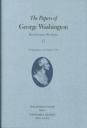 the papers of george washington,15 september - 31 october 1778