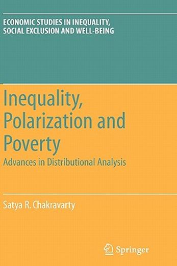 inequality, polarization and poverty,advances in distributional analysis