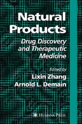 natural products,drug discovery and therapeutic  medicine