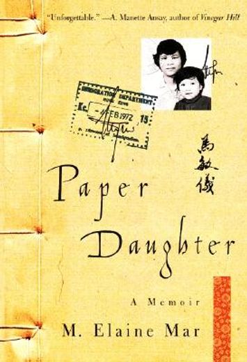paper daughter,a memoir