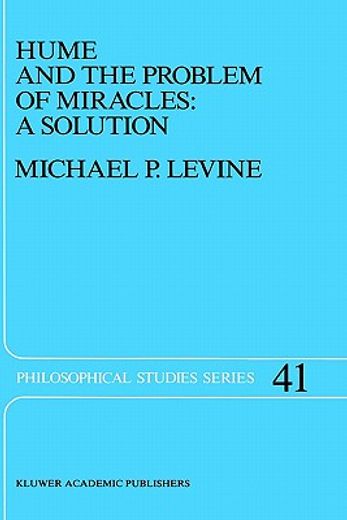 hume and the problem of miracles,a solution
