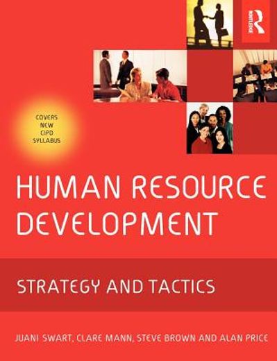 human resource development,strategy and tactics