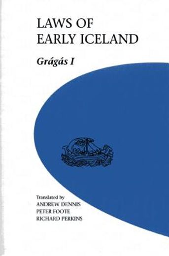 laws of early iceland,gragas (en Inglés)