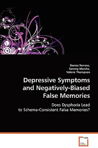 depressive symptoms and negatively-biased false memories