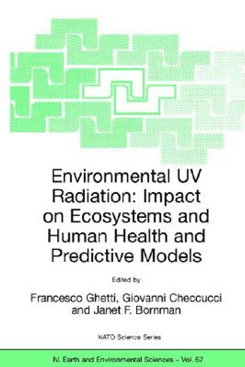 environmental uv radiation: impact on ecosystems and human health and predictive models