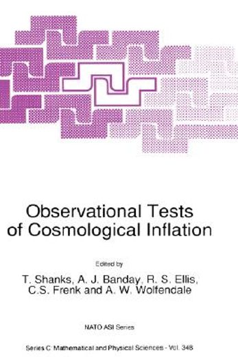 observational tests of cosmological inflation (en Inglés)