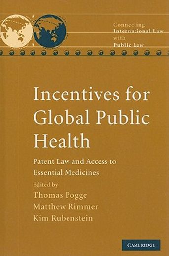 incentives for global public health,patent law and access to essential medicines