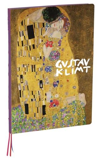 The Kiss, Gustav Klimt a4 Notebook: Large Format Hardcover a4 Style Notebook With Special Features