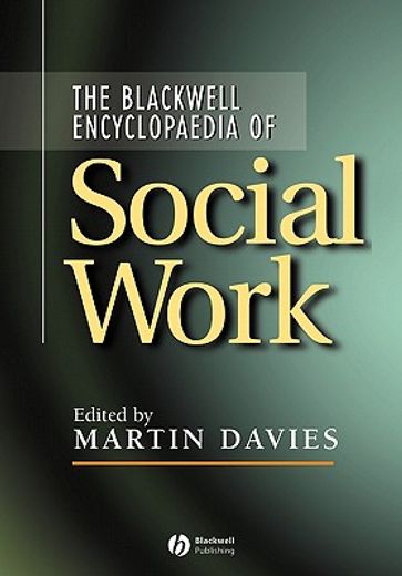 blackwell encyclopaedia of social work
