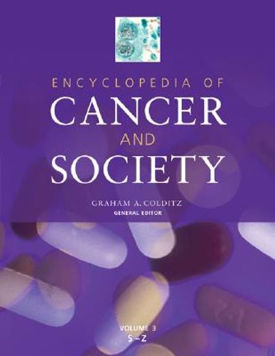 Encyclopedia of Cancer and Society (en Inglés)