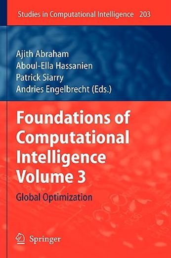 foundations of computational intelligence,global optimization