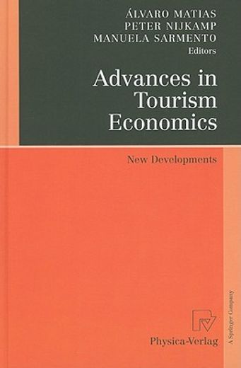 advances in tourism economics,research perspectives