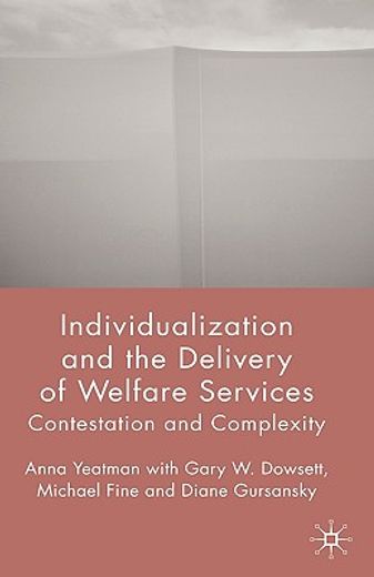 individualization and the delivery of welfare services,contestation and complexity