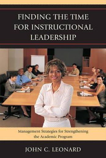 finding the time for instructional leadership,management strategies for strengthening the academic program