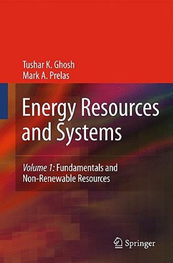 energy resources and systems,fundamentals and non-renewable resources (en Inglés)
