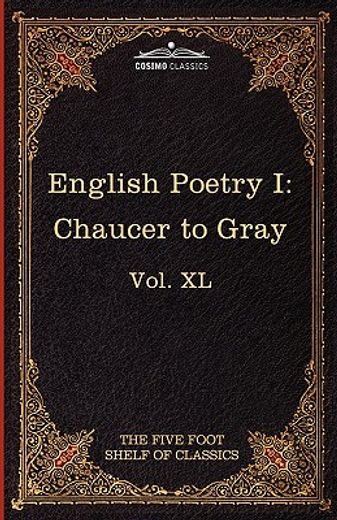 english poetry,chaucer to gray