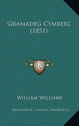 gramadeg cymreig (1851)
