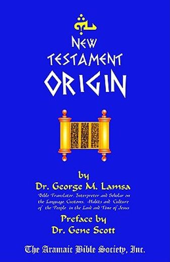 new testament origin (in English)