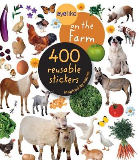 eyelike on the farm [with sticker(s)] (en Inglés)
