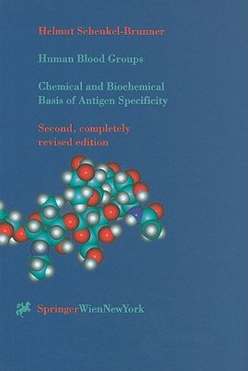 human blood groups,chemical and biochemical basis of antigen specificity