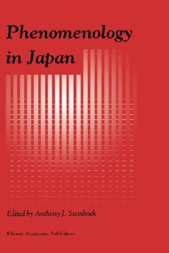 phenomenology in japan (en Inglés)