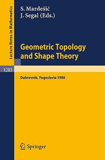 geometric topology and shape theory (in English)