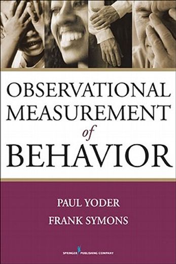 observational measurement of behavior