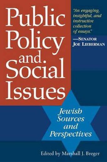 public policy and social issues,jewish sources and perspective