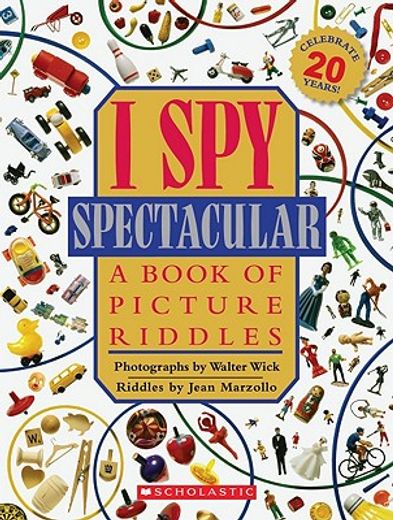 i spy spectacular,a book of picture riddles (en Inglés)