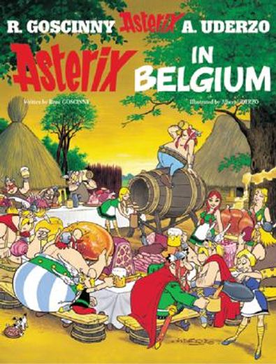 asterix in belgium,goscinny and uderzo present an asterix adventure