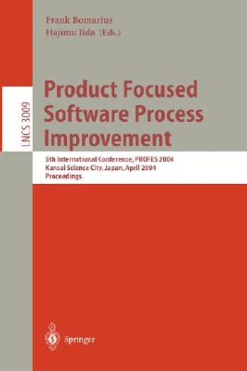 product focused software process improvement
