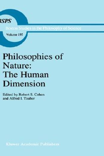 philosophies of nature: the human dimension (in English)