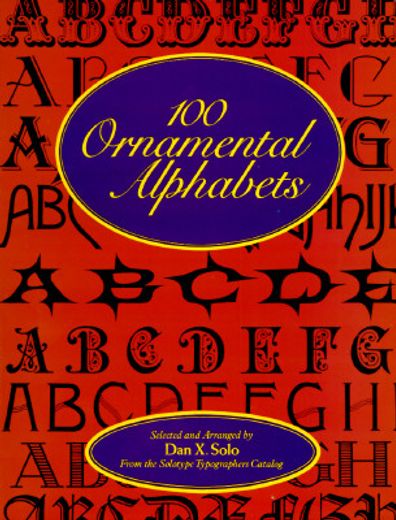 100 ornamental alphabets (en Inglés)