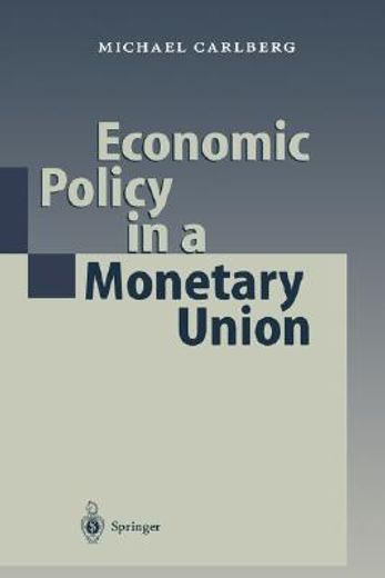 economic policy in a monetary union (en Inglés)
